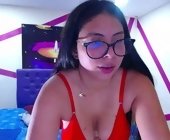 Webcam sex show
 with Natural-boobs. Brunette with huge tits